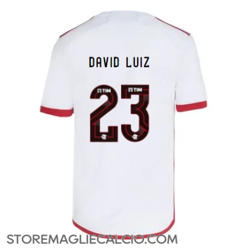 Flamengo David Luiz #23 Maglia Gara Trasferta Repliche 2024-25 Maniche Corte Flamengo David Luiz #23 Maglia Gara Trasferta Repliche 2024-25 Maniche Corte